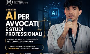 Corso AI per Avvocati e Studi Professionali – Riccardo Belli Contarini